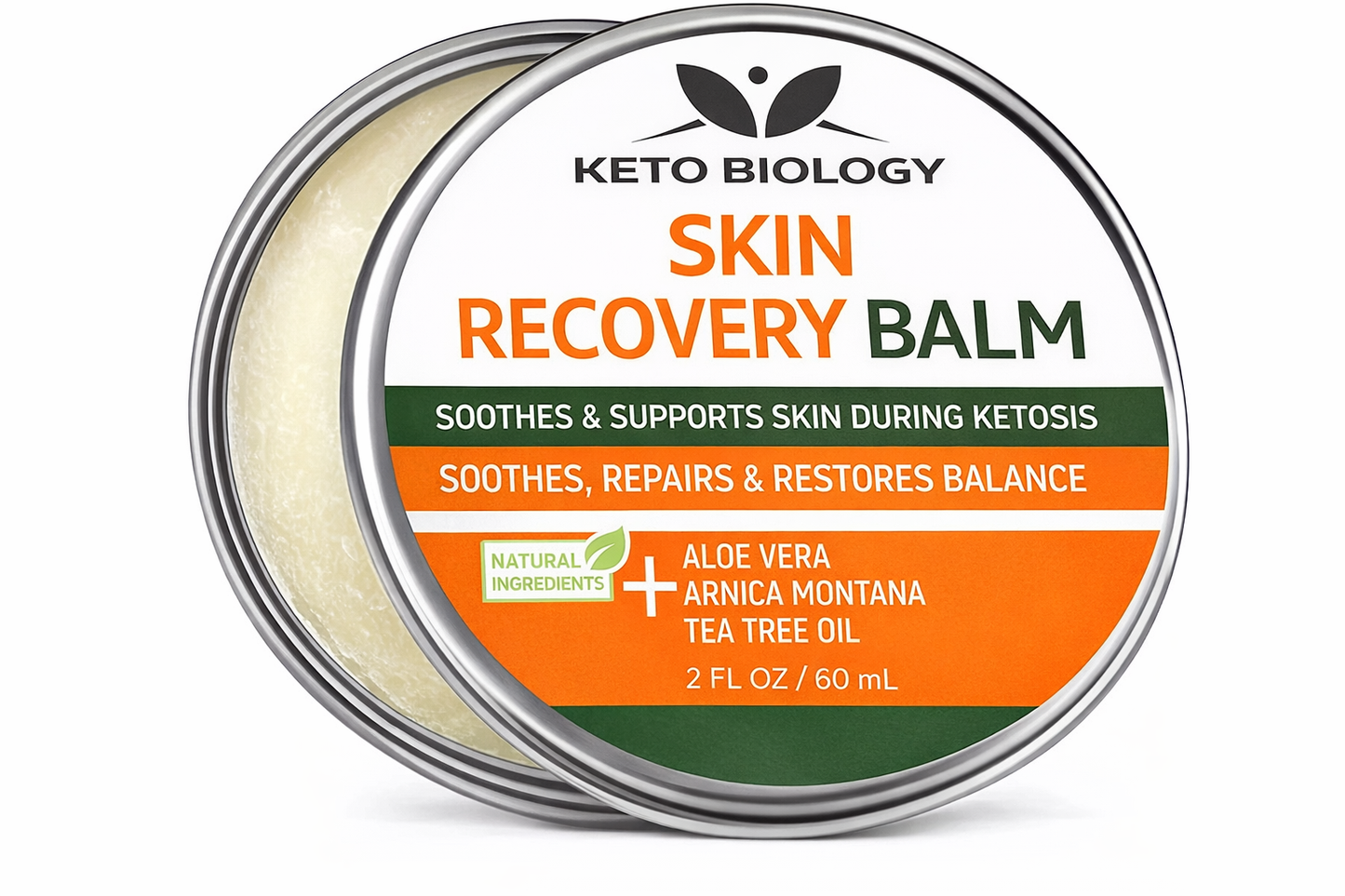Keto Biology Skin Recovery Balm, 2 Fl Oz